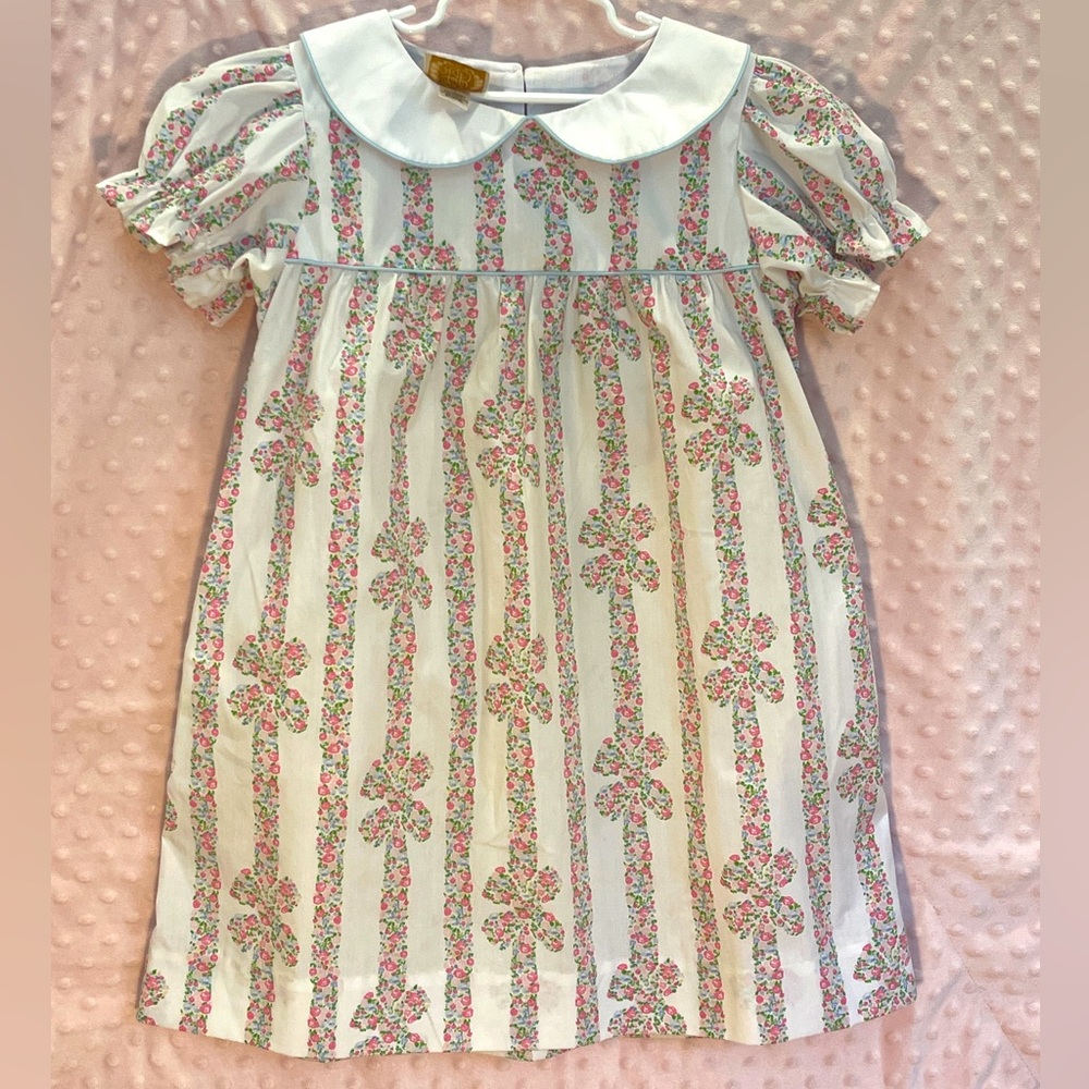 Beaufort Bonnet Company Holly Day Dress Rutledge Ribbons Size 8